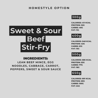 Sweet & Sour Beef Stir-Fry