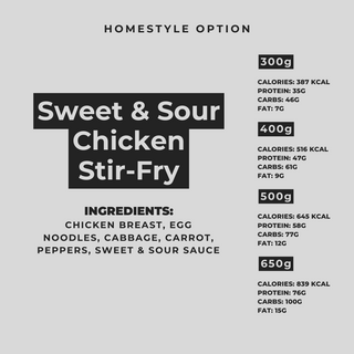 Sweet & Sour Chicken Stir-Fry