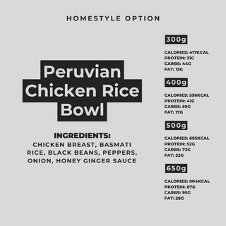 Peruvian Chicken Rice Bowl