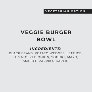 Veggie Burger Bowl