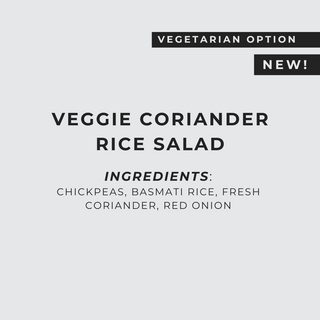 Veggie Coriander Rice Salad