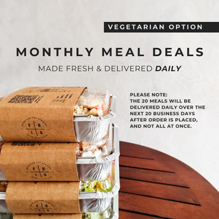 Vegetarian Monthly Meal Deal (20 Meals)