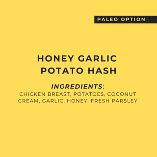 Honey Garlic Potato Hash