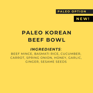 Paleo Korean Beef Bowl