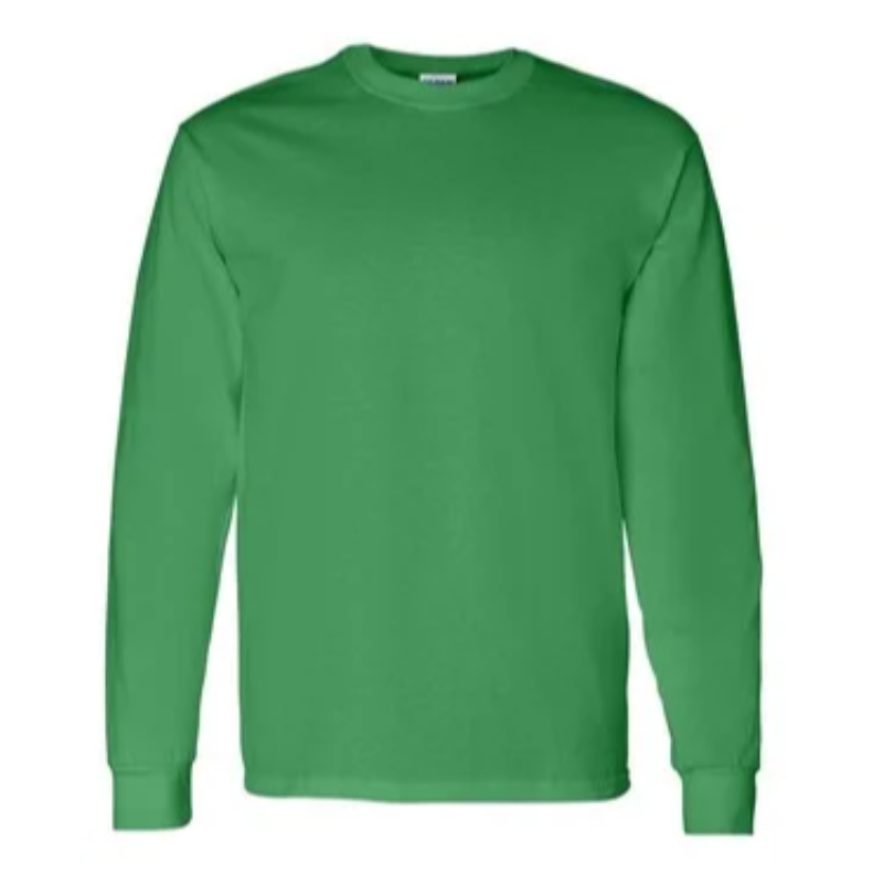 Green Long Sleeve T-Shirt Main Image