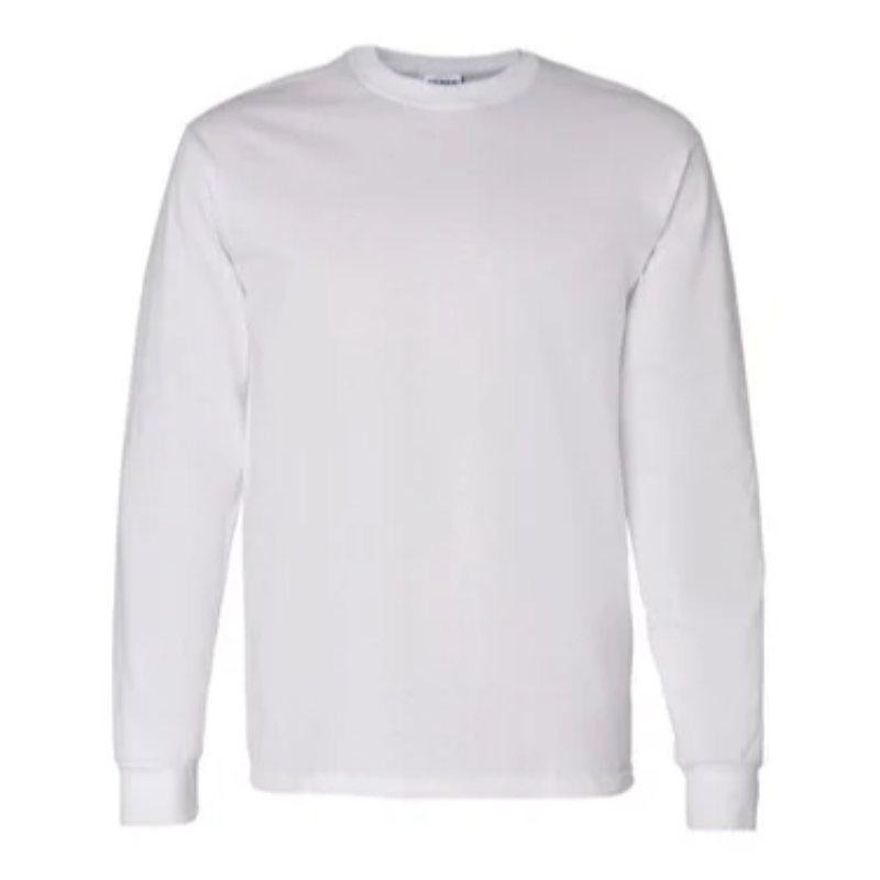 White Long Sleeve T-Shirt Main Image