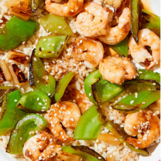 Shrimp Stir Fry w/Pineapple