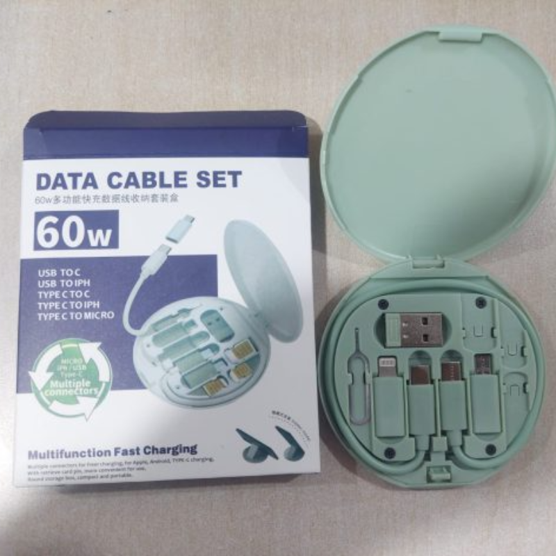 (5 In 1 ) Data Cable Set - Thumbnail (Preview) 3