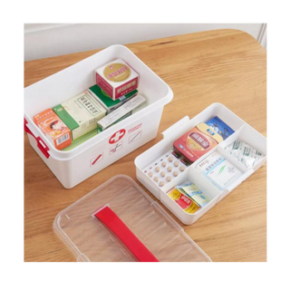 First Aid Kit Box Home Medicine Storage Box