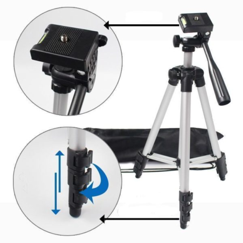 Tripod Camera Stand For Making Youtubers Videos - Thumbnail (Preview) 3