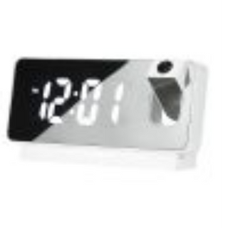 Projection Alarm Clock Time Date Temperature Display 180 Degree Wide Angle - Thumbnail 2