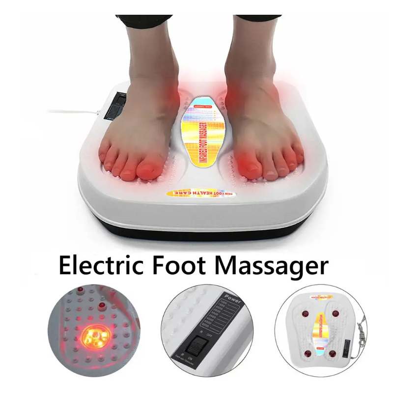 Health Care Electric Heating Vibration Foot Massager Large Image