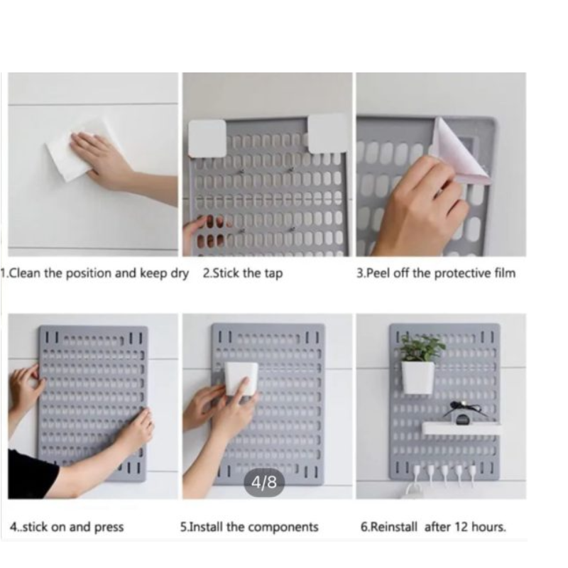 Kitchen Organiser Package Includes One Small Tray One Small Box And Hanging Hooks (random Color) - Thumbnail (Preview) 2