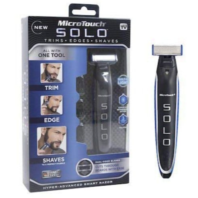 Micro Touch Solo Shaver Trimmer Chargeable Large Image