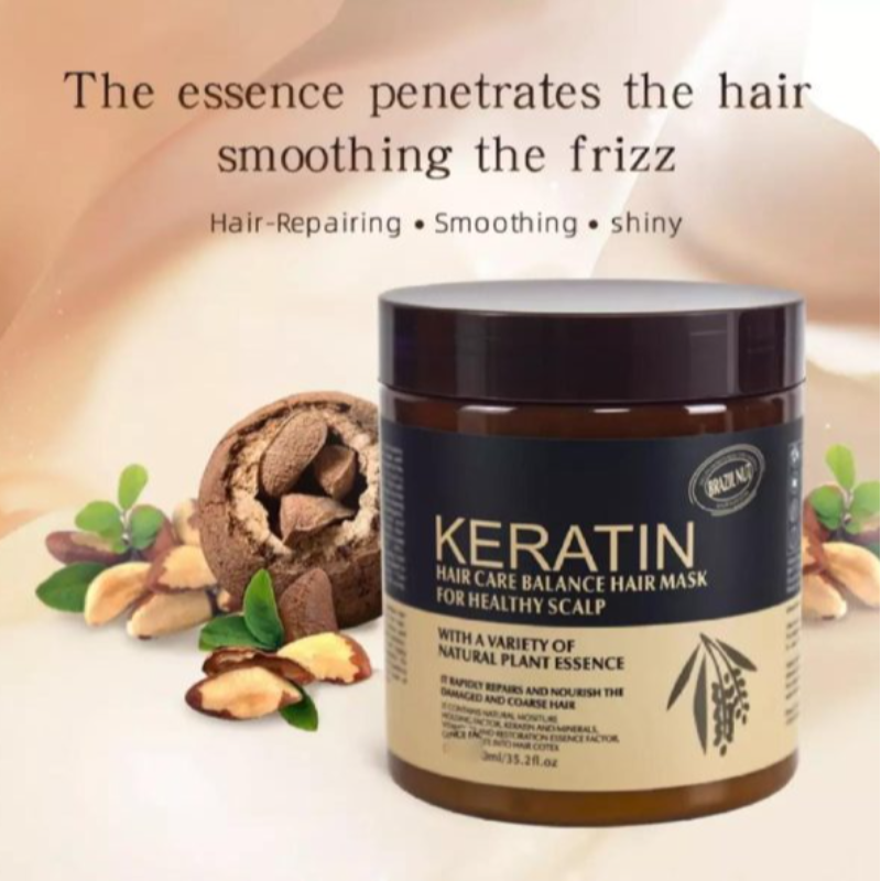 Keratin Hair Care Balance Hair Mask & Hair Treatment – (500ml) With Seal Large Image