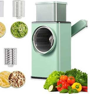 Vegetable Cutter Multifunctional Manual Rotary - Thumbnail 2