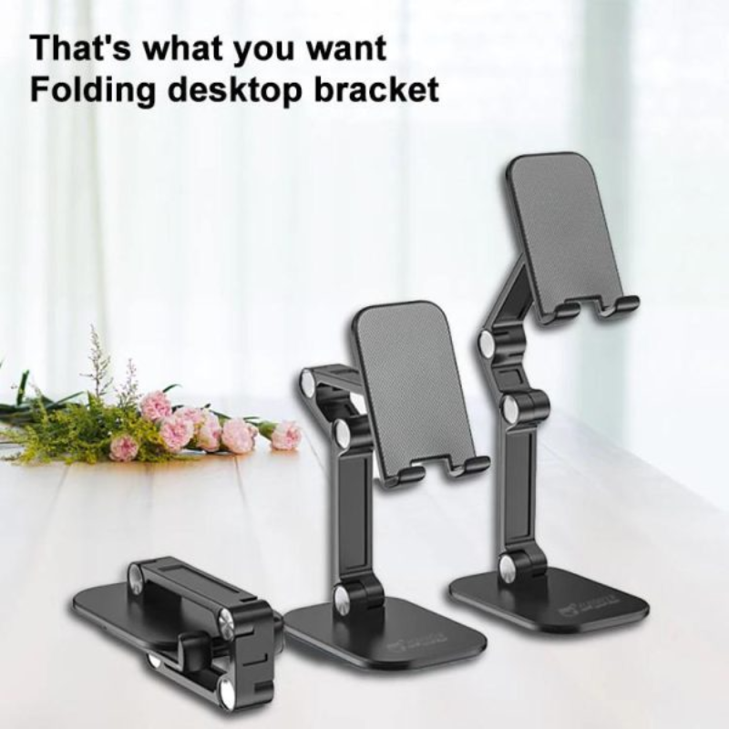 Foldable Adjustable Desktop Table Mobile Phone - Thumbnail (Preview) 2