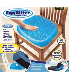 Non Slip Egg Sitter Gel Seat Cushion Soft Sitting Support Pad - Thumbnail 5