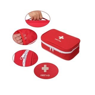 Medical First Aid Kit Pouch - Emergency Medicine Storage - Thumbnail 2