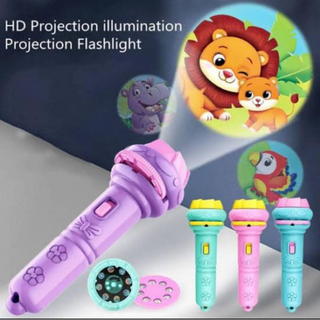 Baby Projector Torch 3cards Cartoon