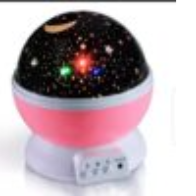 Novelty Led Rotating Star Projector Lighting Moon