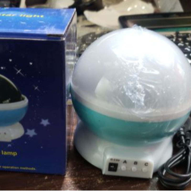 Novelty Led Rotating Star Projector Lighting Moon