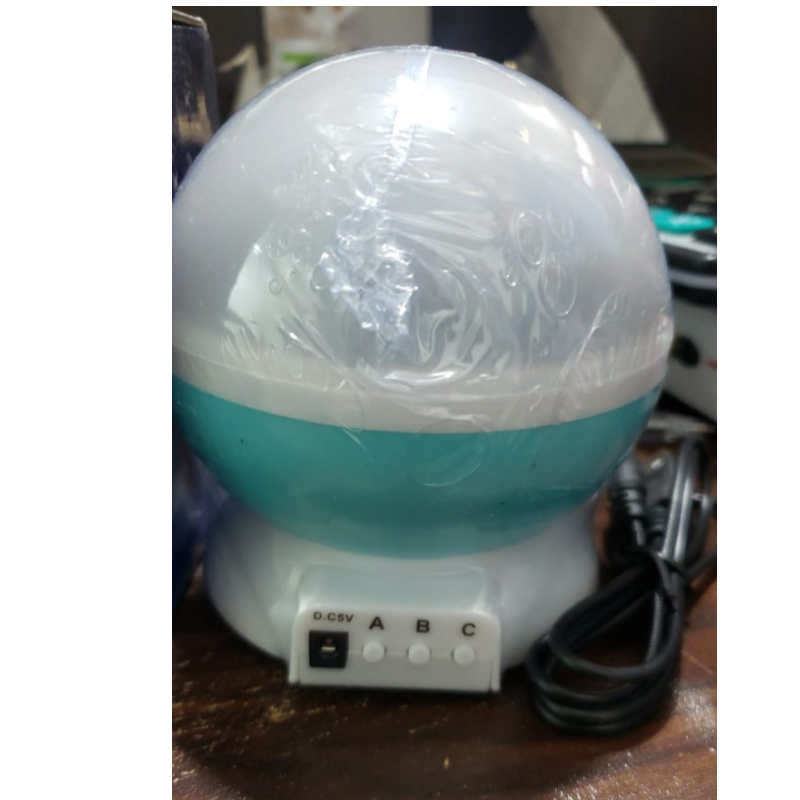 Novelty Led Rotating Star Projector Lighting Moon