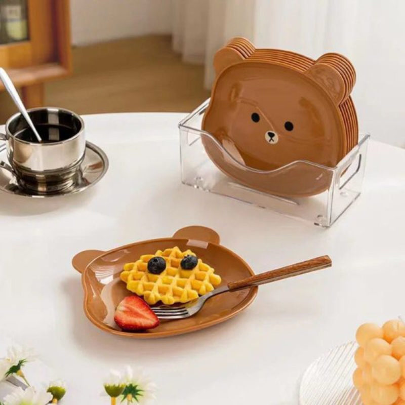 Cartoon Shape Bear Spit Bone Dish Creative