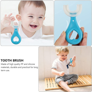 360 Degree U-shaped Baby Toothbrush - Thumbnail 4