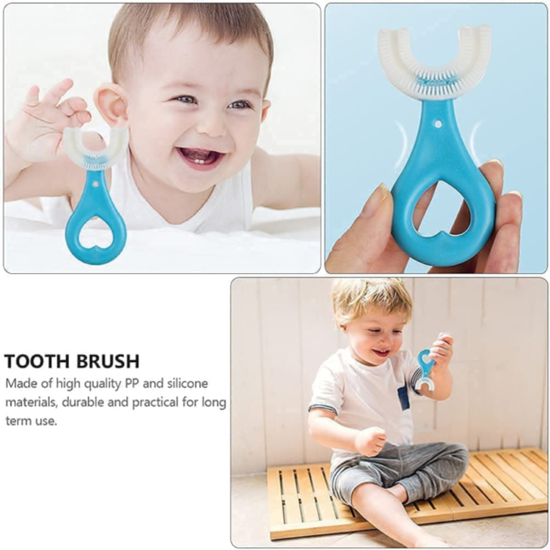 360 Degree U-shaped Baby Toothbrush - Thumbnail (Preview) 4