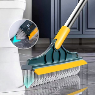 2 In 1 Floor Cleaning Brush Bathroom Tile Windows Floor Cleaning Brush With 120° - Thumbnail 4