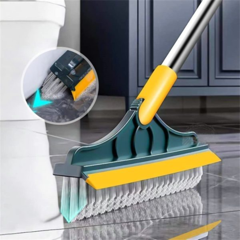 2 In 1 Floor Cleaning Brush Bathroom Tile Windows Floor Cleaning Brush With 120° - Thumbnail (Preview) 4