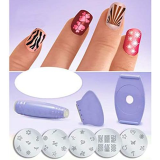 Salon Express Nail Art Stamping Kit - Thumbnail 3