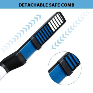 Multifunctional Hair Comb Brush Beard Hair Straighten - Thumbnail 3