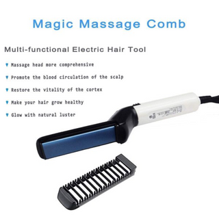 Multifunctional Hair Comb Brush Beard Hair Straighten - Thumbnail 6