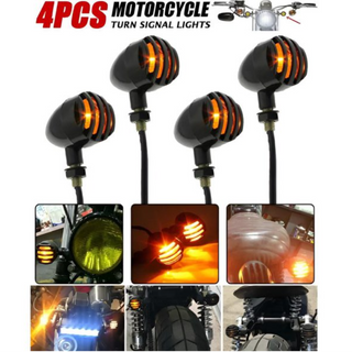 4 Grill Indicators Yellow Led For Bikes