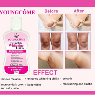 Youngcome Face Body Whitening Lotion 60ml - Thumbnail 3
