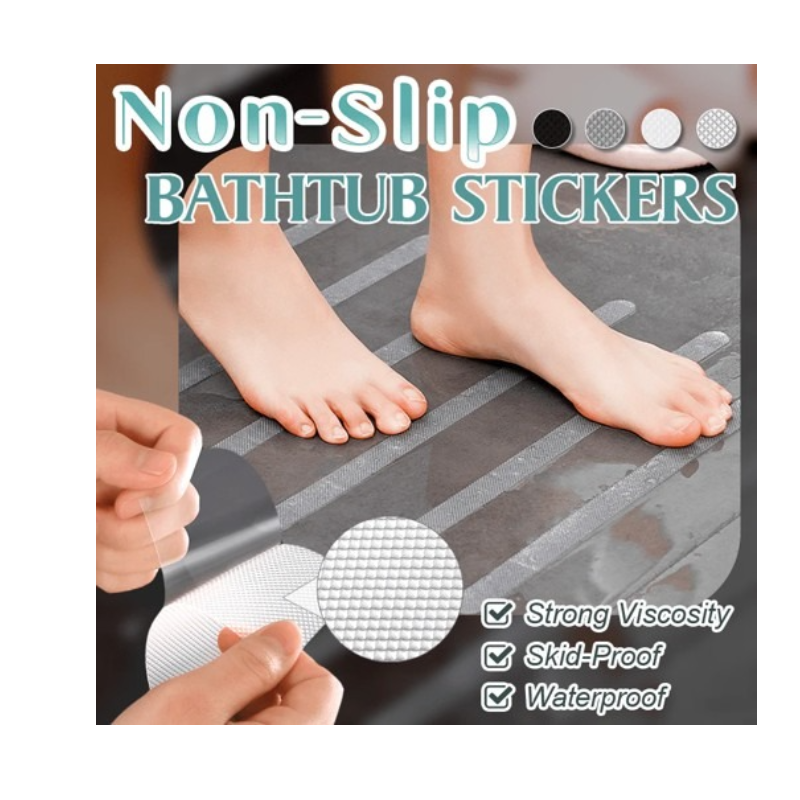 5pcs Anti-slip Strips Safety Shower Treads Stickers  - Thumbnail (Preview) 3