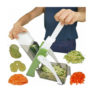 4 In 1 Vegetable Cutter Chopper Adjustable Multi-function  - Thumbnail 1