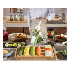 4 In 1 Vegetable Cutter Chopper Adjustable Multi-function  - Thumbnail 2