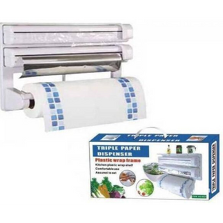 Wall Mount Tissue Paper Triple Paper Roll Dispenser  - Thumbnail 2