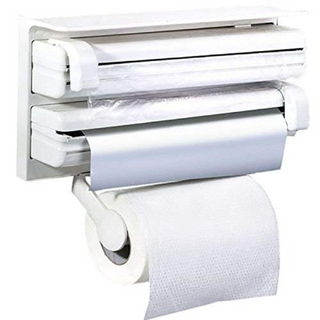 Wall Mount Tissue Paper Triple Paper Roll Dispenser  - Thumbnail 3