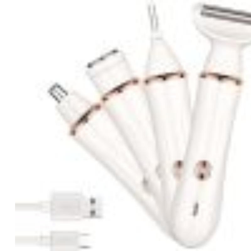 4 In 1 Progemei Rechargeable Ladies Grommer Kit - Thumbnail (Preview) 2