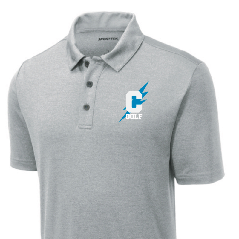 Men's Light Grey Polo Main Image