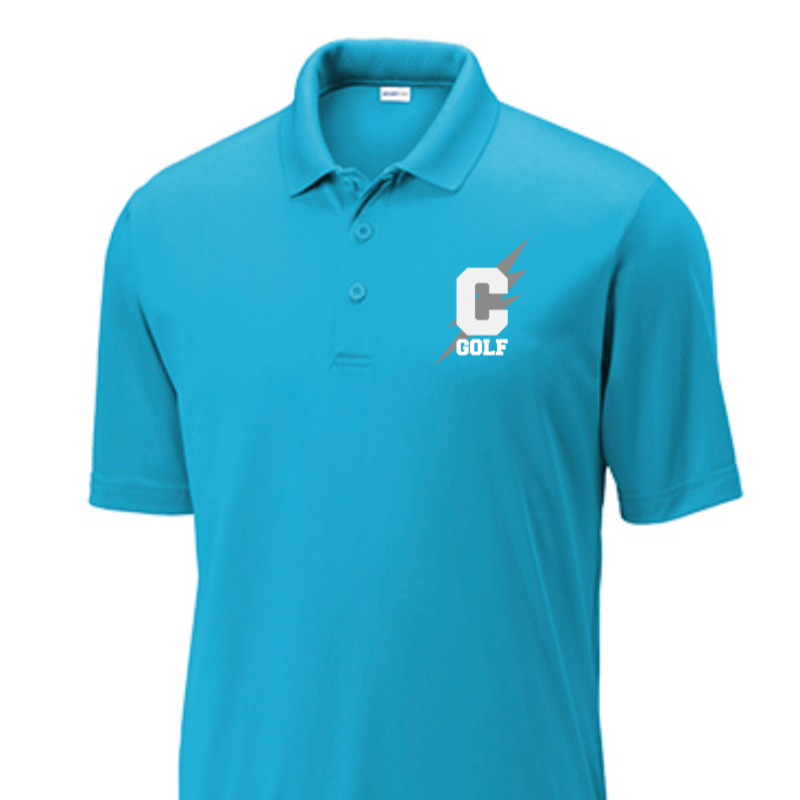 Men's Atomic Blue Polo Main Image