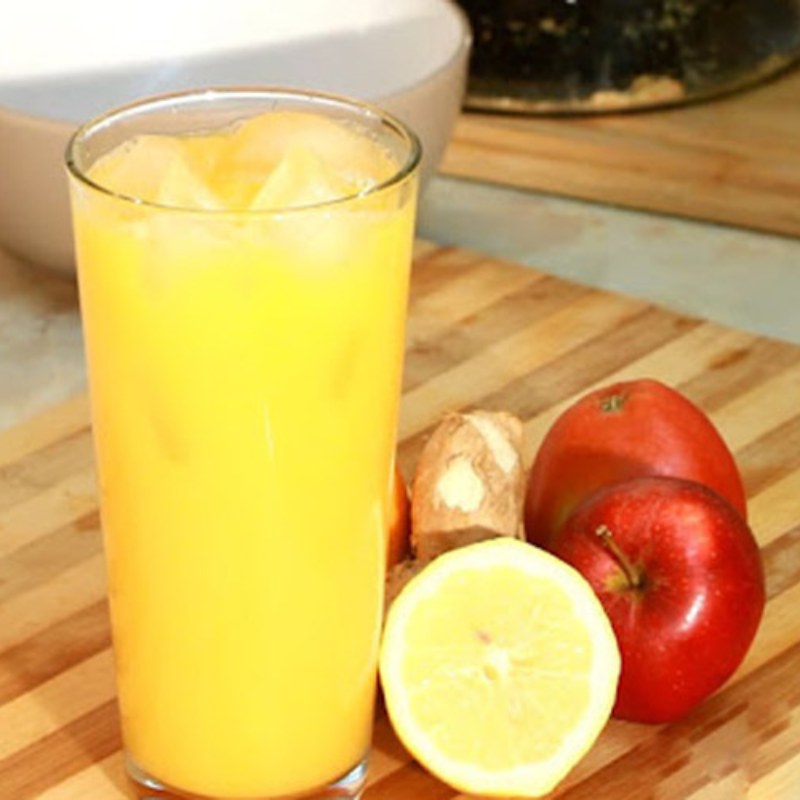 Nước Ép Cam + Táo Mỹ (アメリカンオレンジ+アップルジュース)