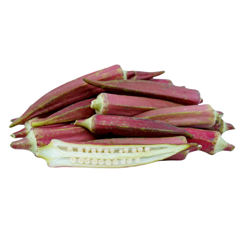 Red Lady finger (લાલ ભીંડા) 