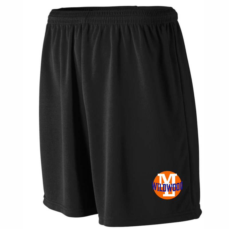 Kids Basketball Shorts (Black) Large Image
