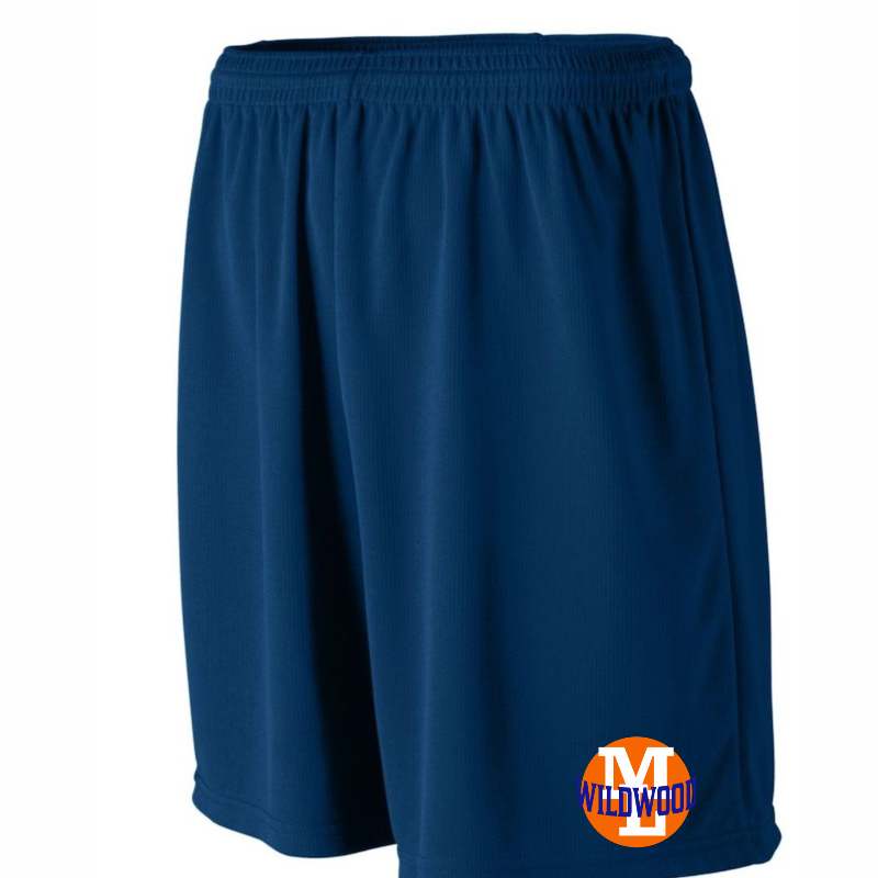 Kids Basketball Shorts (Blue) Large Image