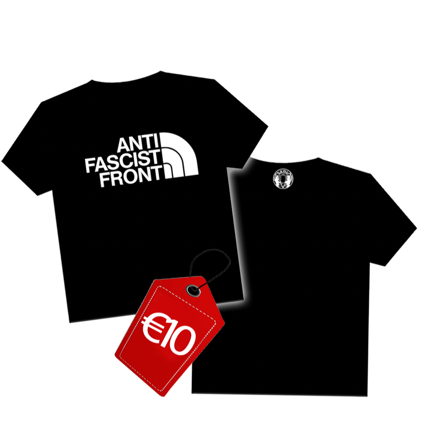 AntiFascist Front (μαύρο)